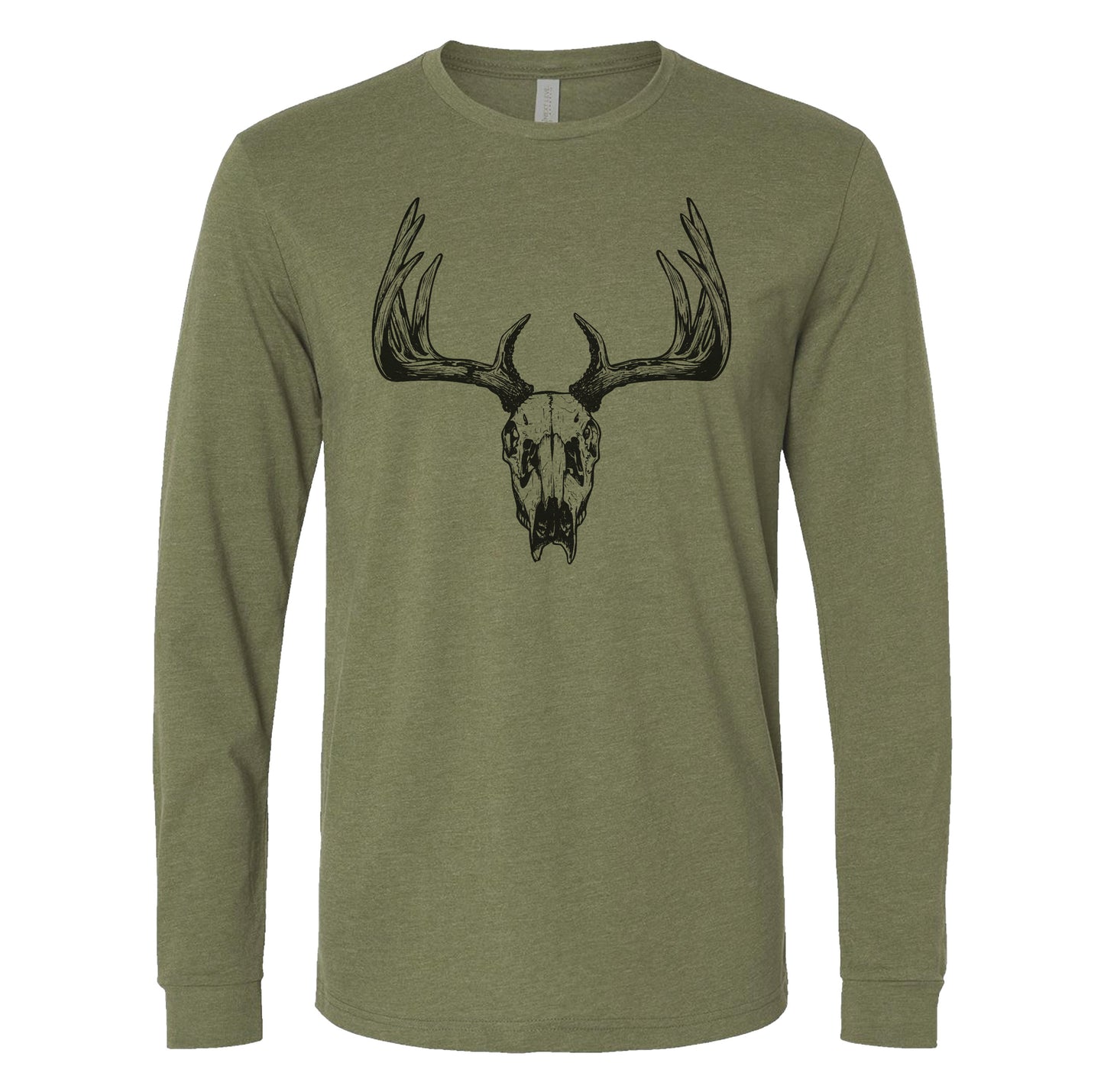 Deer Skull Long Sleeve Shirt