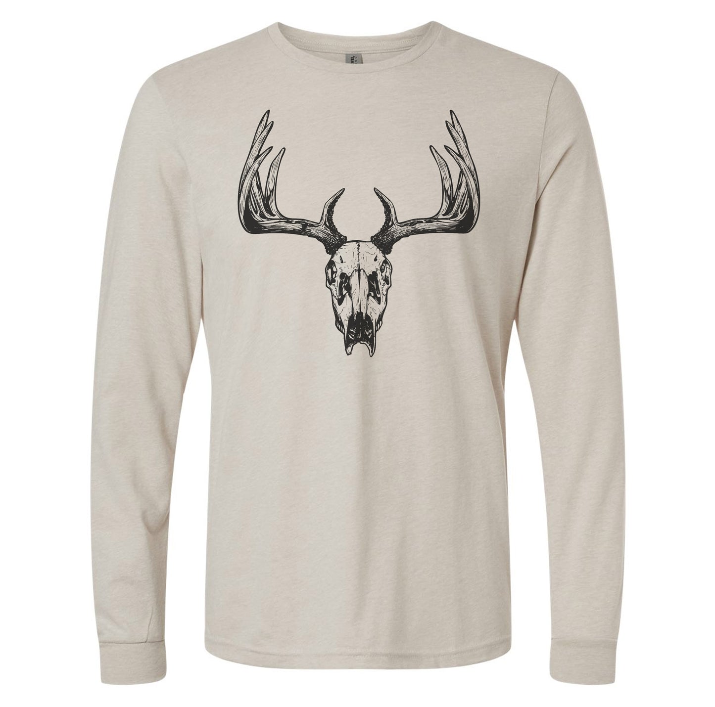 Deer Skull Long Sleeve Shirt