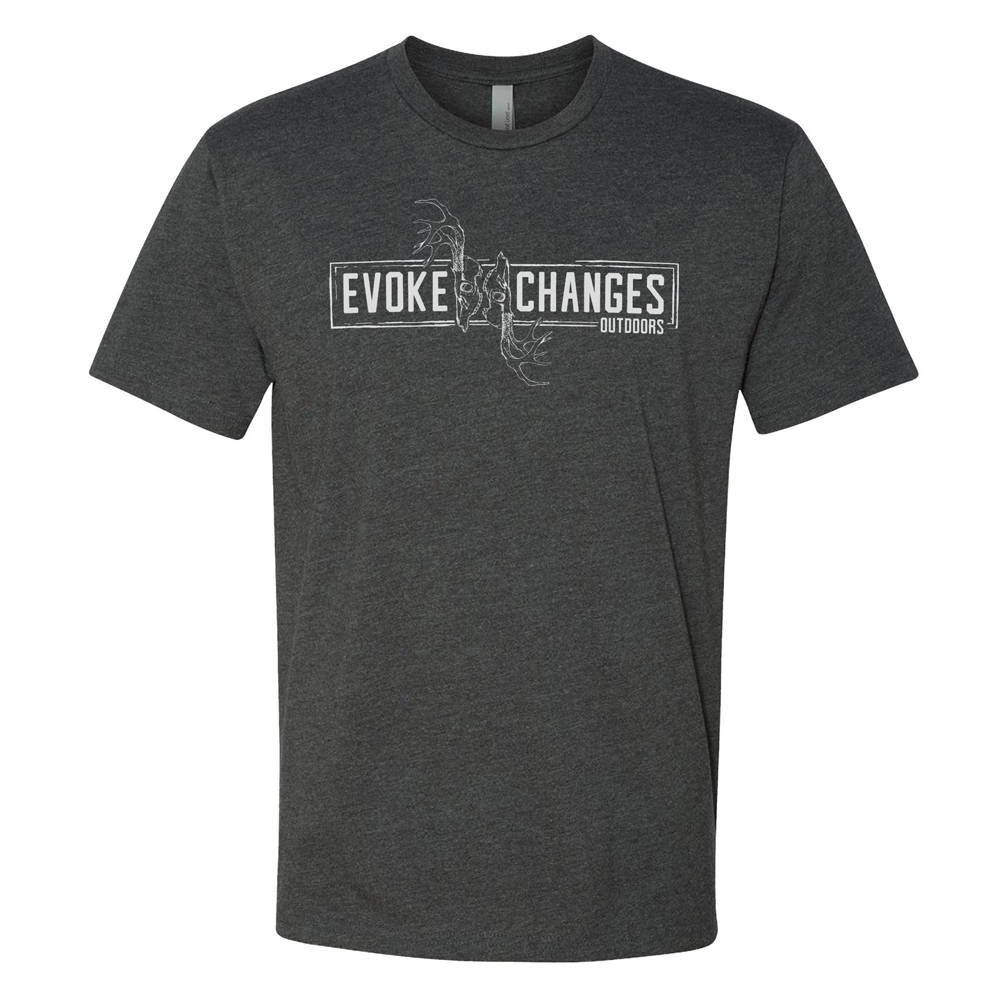 Evoke Change Deer Skull Logo Tee