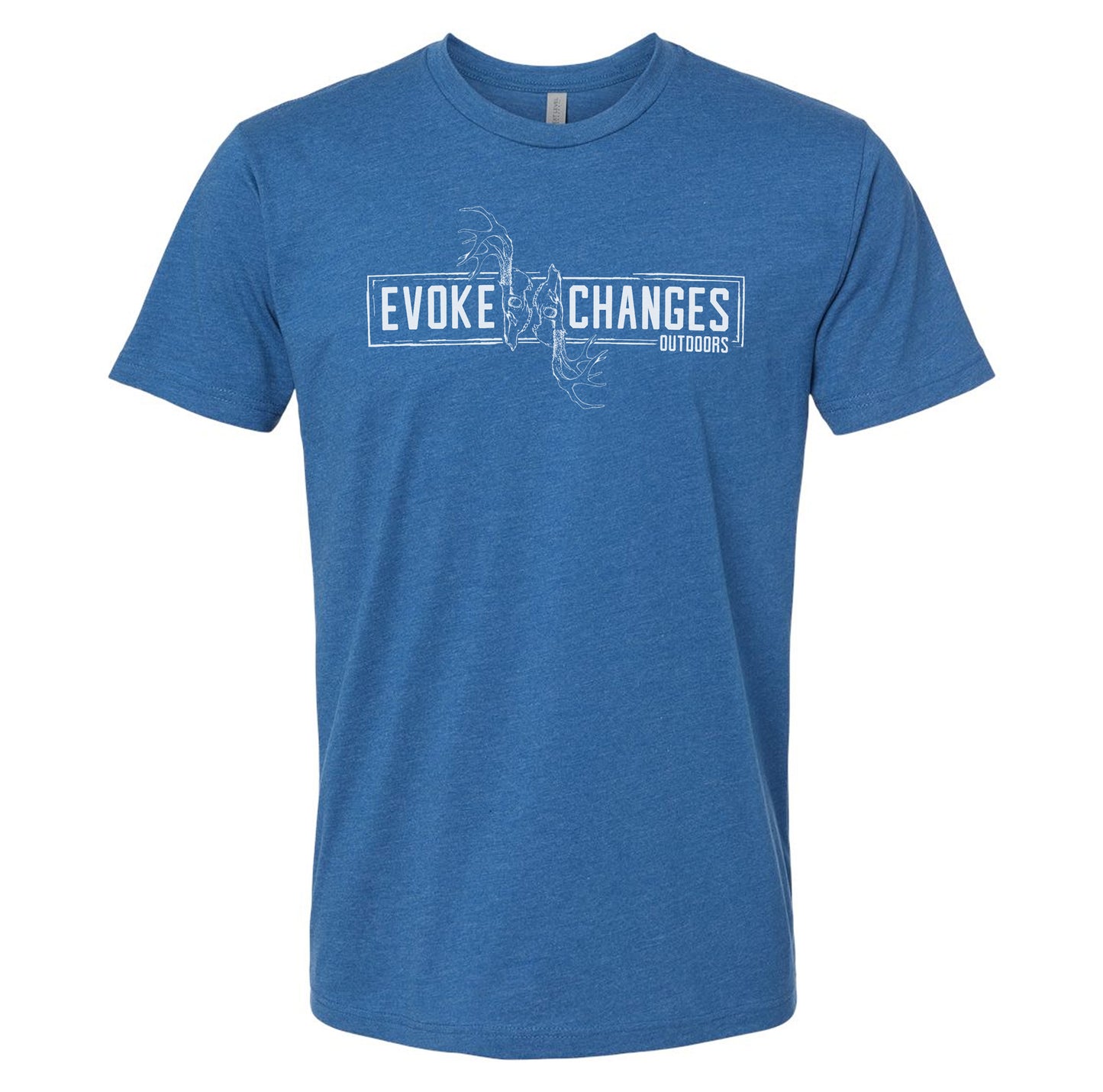 Evoke Change Deer Skull Logo Tee