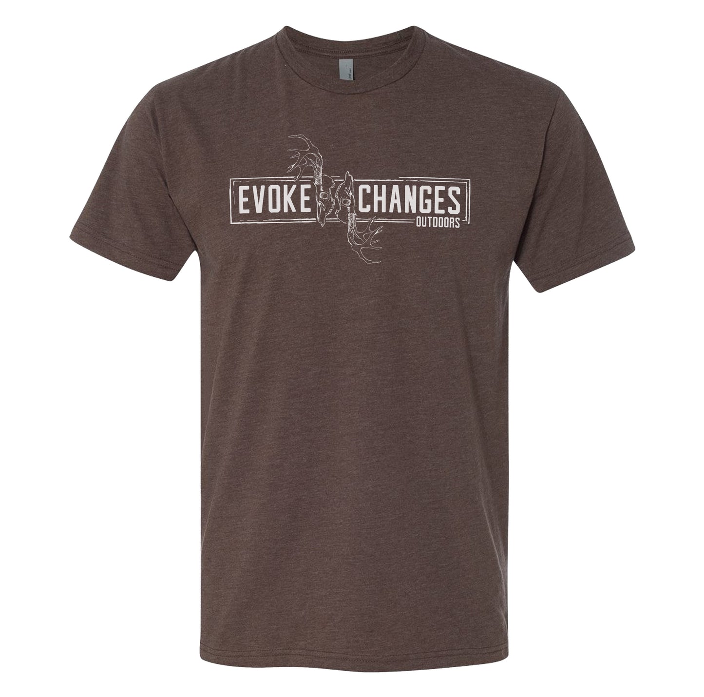 Evoke Change Deer Skull Logo Tee