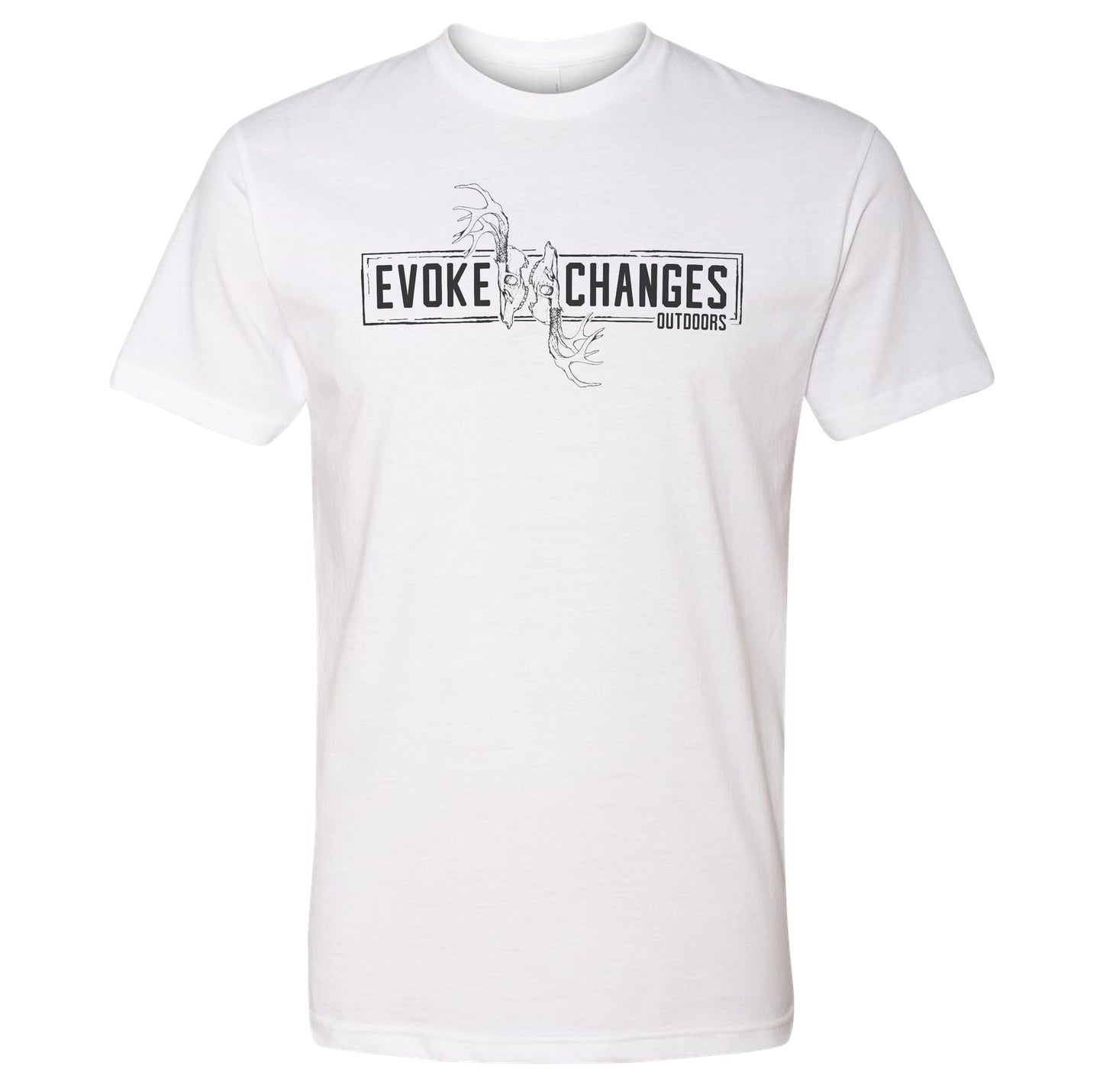 Evoke Change Deer Skull Logo Tee
