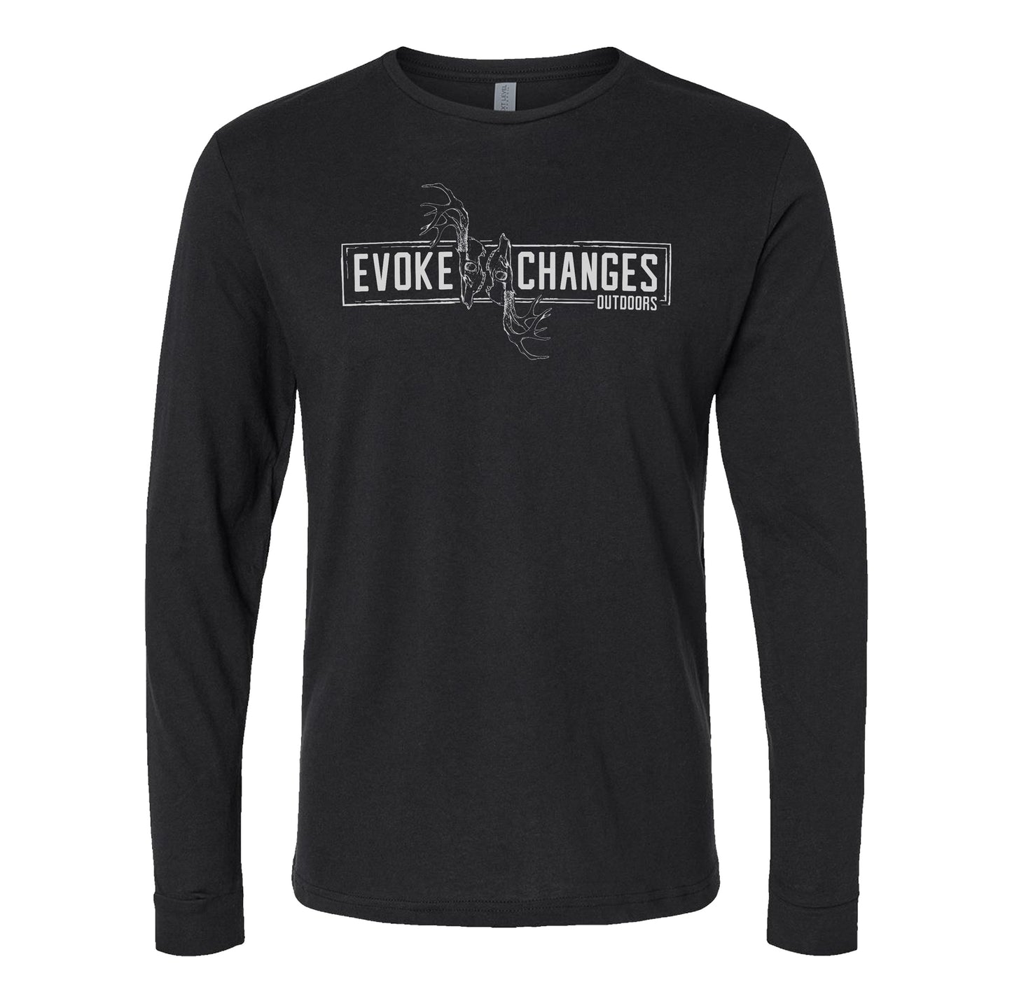 Evoke Change Deer Skull Long Sleeve Shirt
