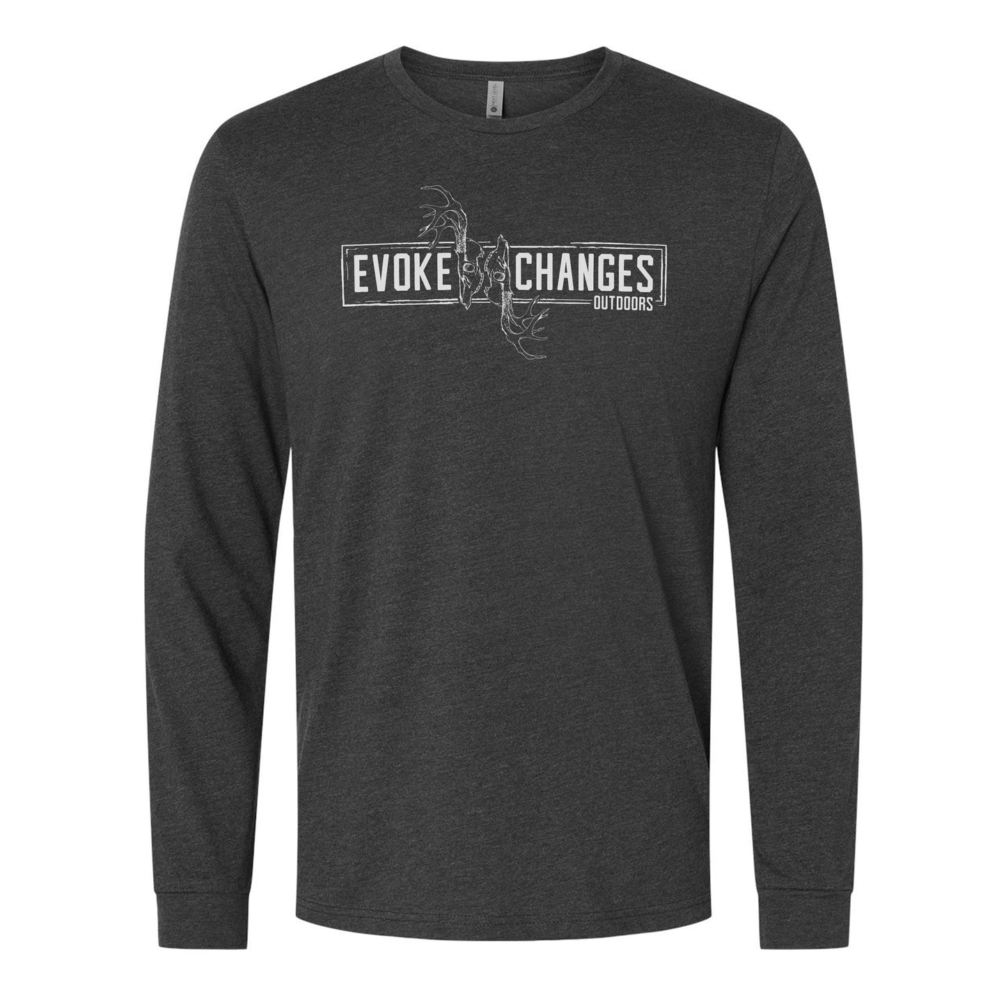 Evoke Change Deer Skull Long Sleeve Shirt
