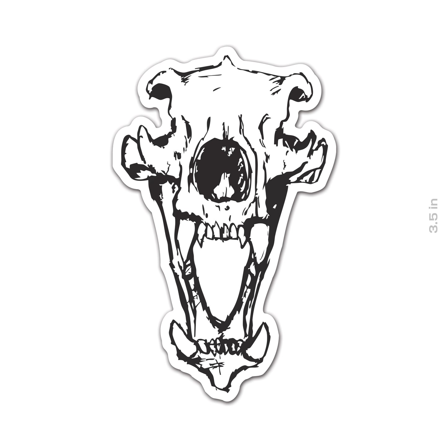 Full Bear Sticker