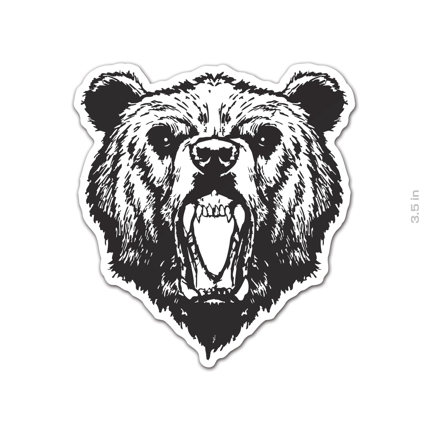 Full Bear Sticker