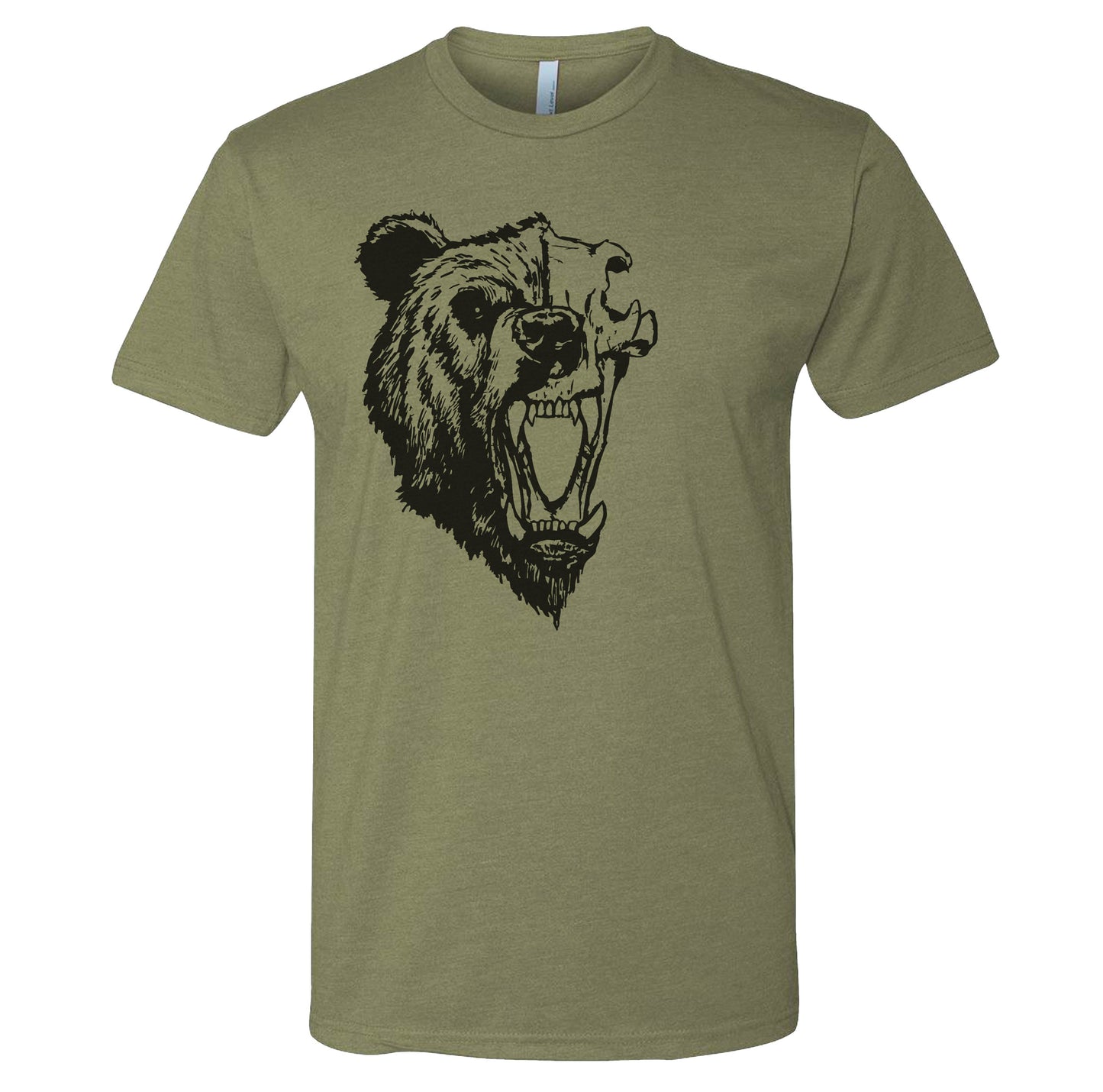Half Bear Skull Tee