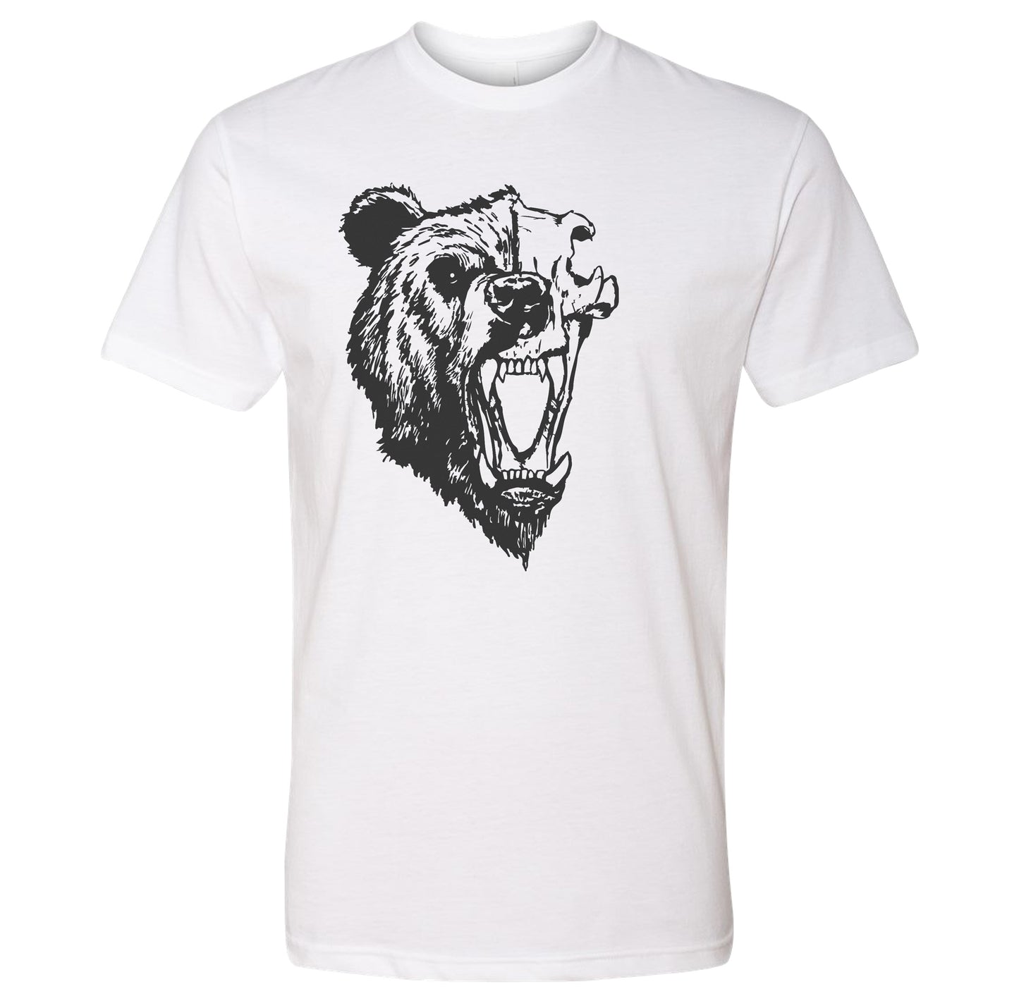 Half Bear Skull Tee