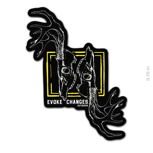 Double Buck Sticker