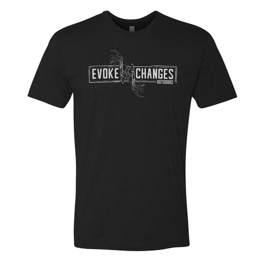 Evoke Change Deer Skull Logo Tee